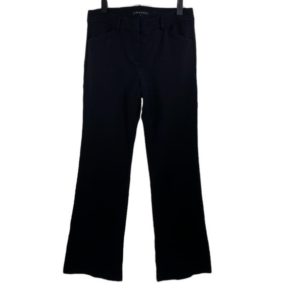 Theory | Max K Black Knit Bootcut Pants - Picture 1 of 5